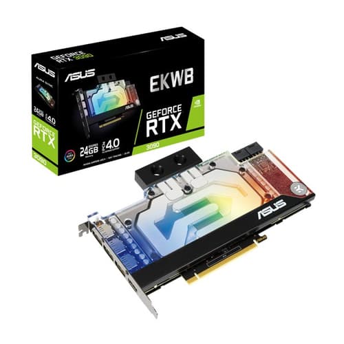 Asus EKWB RTX 3090 24GB Graphics Card With Water Block